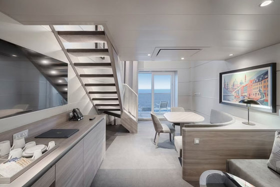 Apartmá MSC Yacht Club Duplex s vírivkou (YCD) – MSC World America